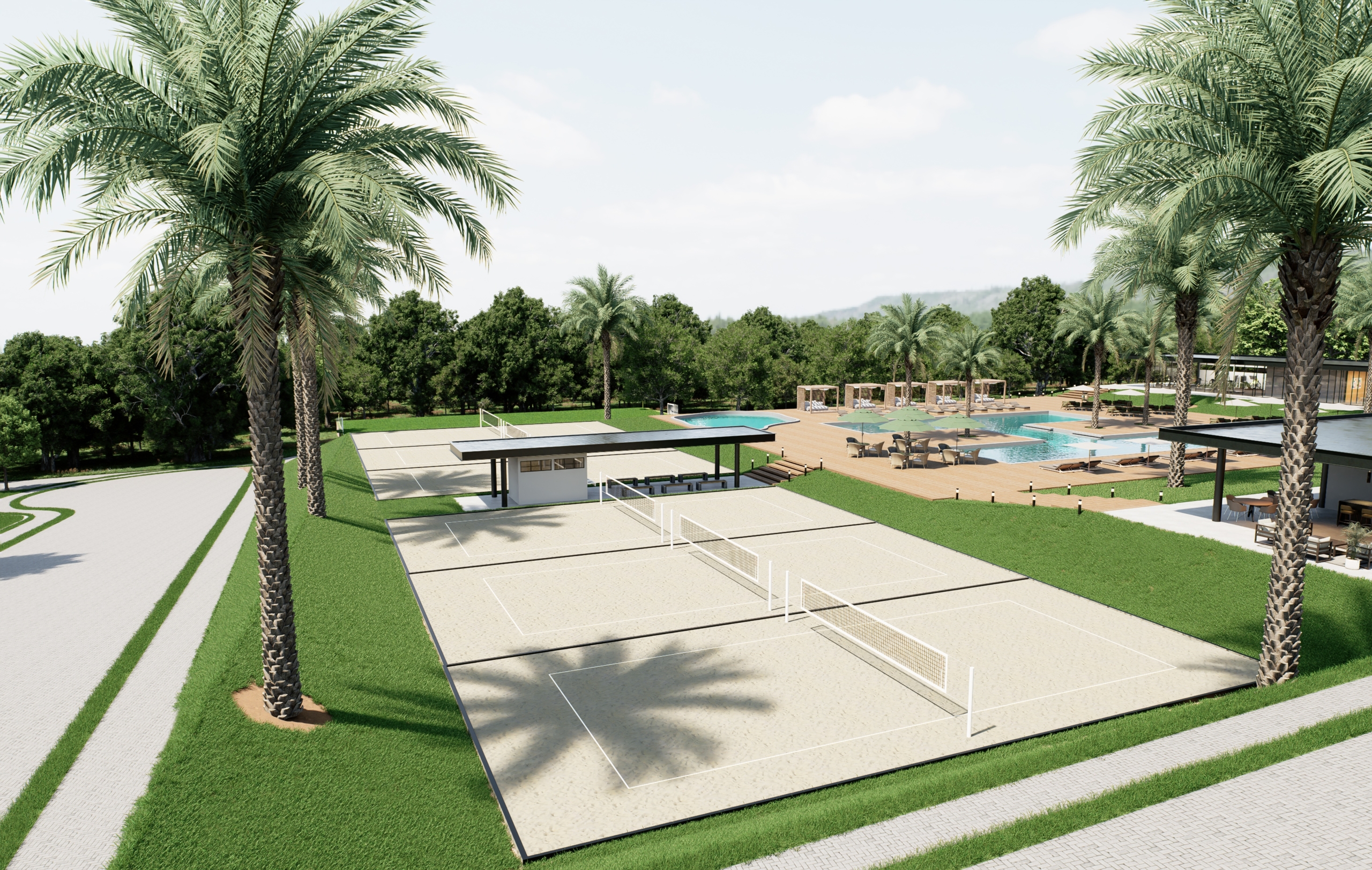 QUADRAS DE BEACH TENNIS