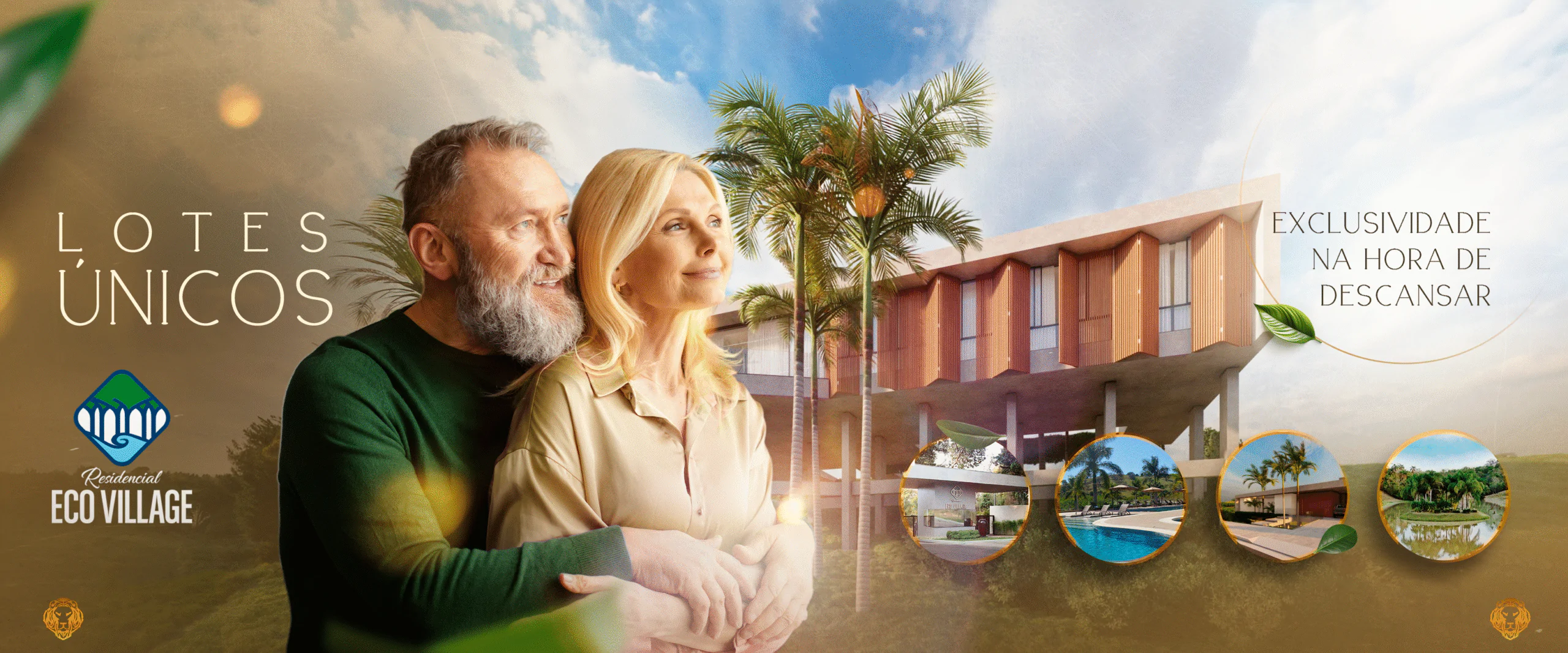 Branding EcoVillage V2 – BDL – GS Lote Exclusivo de 1003m² | Condomínio Eco Village