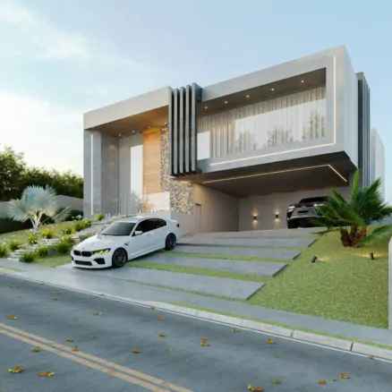 Casa de 520m² em andamento | Condomínio Versailles Ville de France